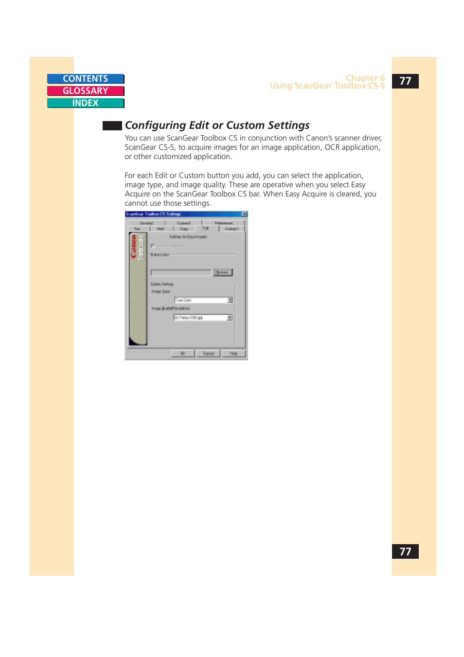 Canon CS-S 4.3 User Manual | Page 77 / 109