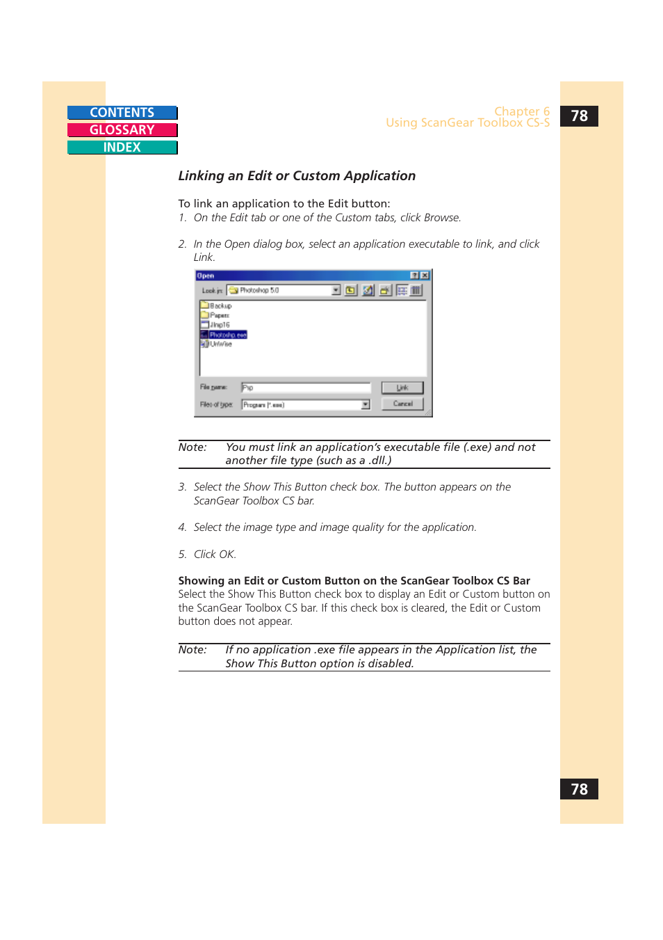 Canon CS-S 4.3 User Manual | Page 78 / 109