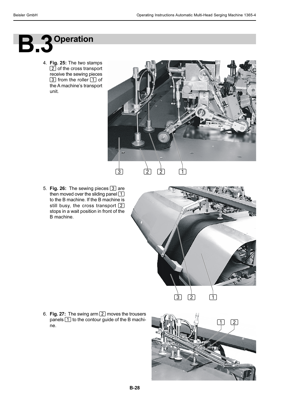 Operation | Beisler 1360-4 User Manual | Page 38 / 106