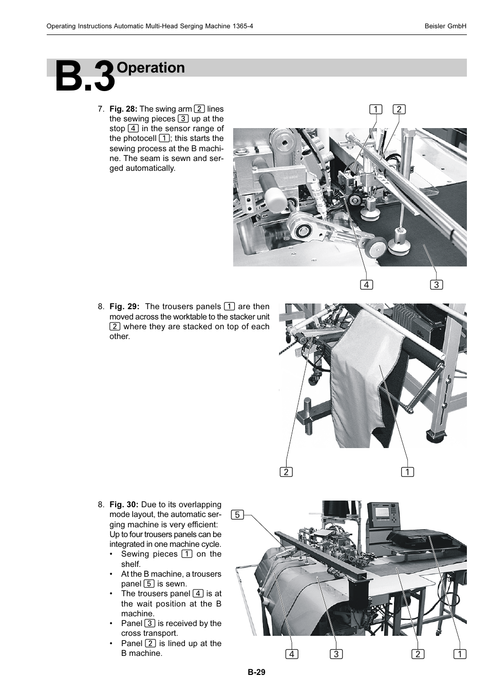 Operation | Beisler 1360-4 User Manual | Page 39 / 106
