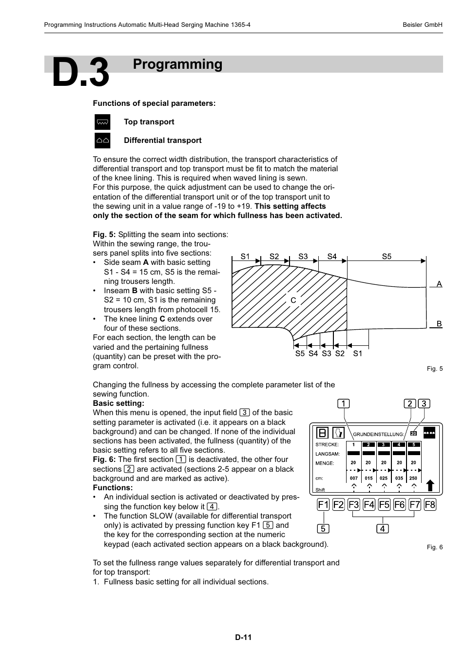 Programming | Beisler 1360-4 User Manual | Page 80 / 106