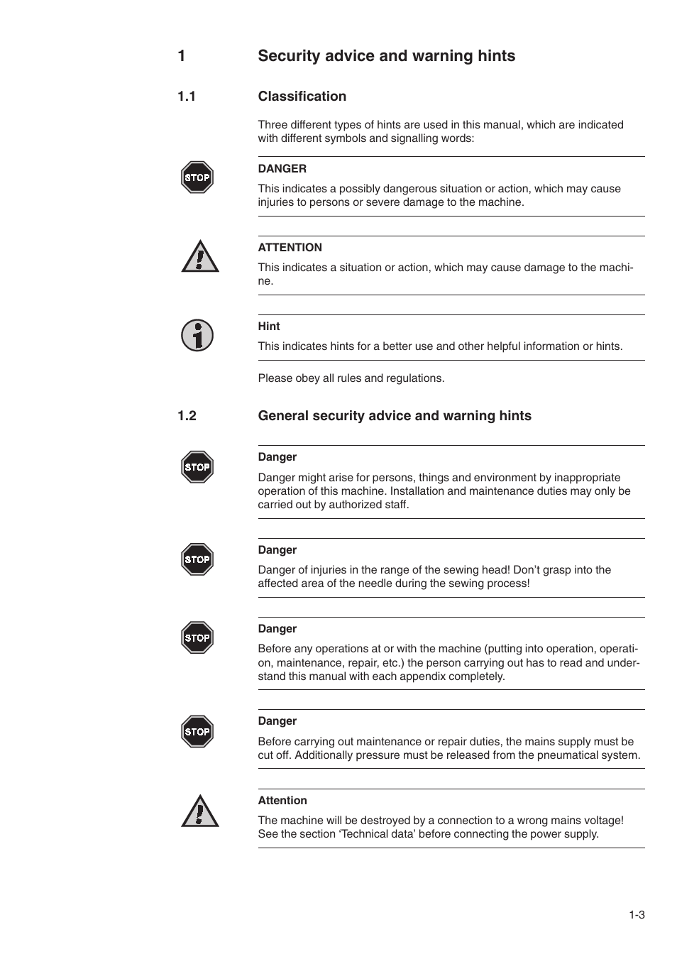 1security advice and warning hints | Beisler 1500-70-2 User Manual | Page 5 / 46