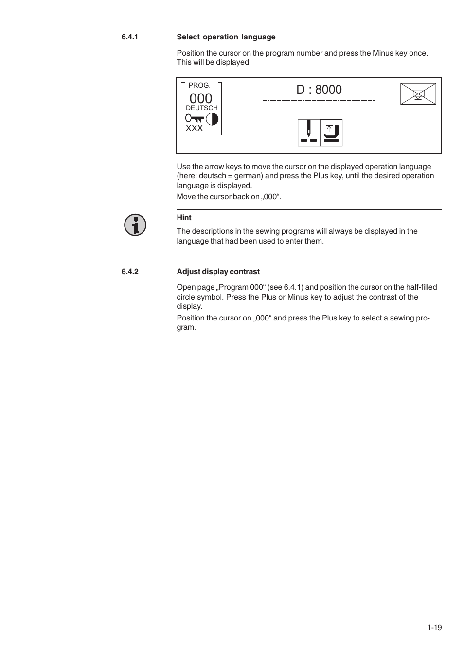 D : 8 0 0 0 | Beisler 1710-5 User Manual | Page 21 / 42
