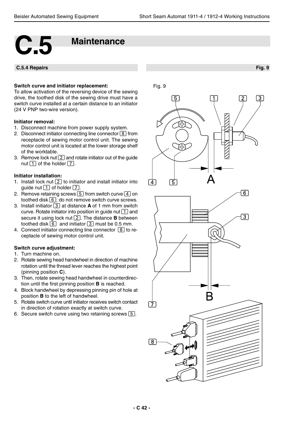 Maintenance | Beisler 1911-4 User Manual | Page 42 / 88