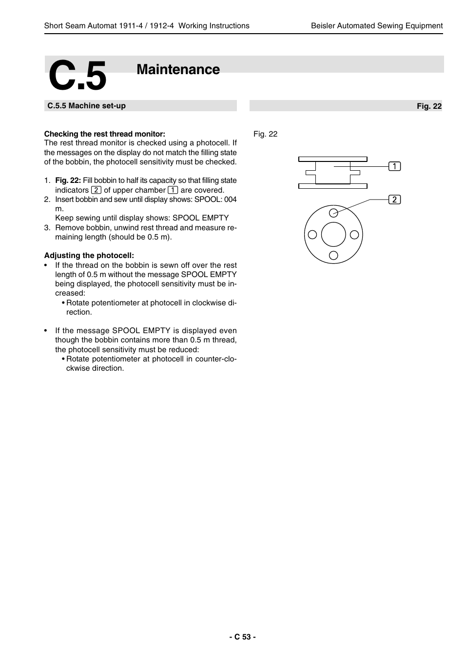 Maintenance | Beisler 1911-4 User Manual | Page 53 / 88