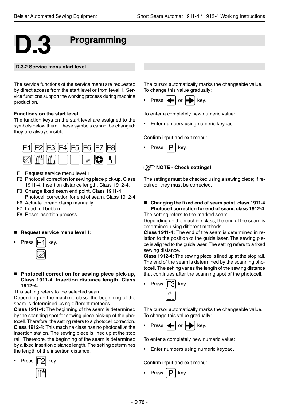 Programming | Beisler 1911-4 User Manual | Page 72 / 88