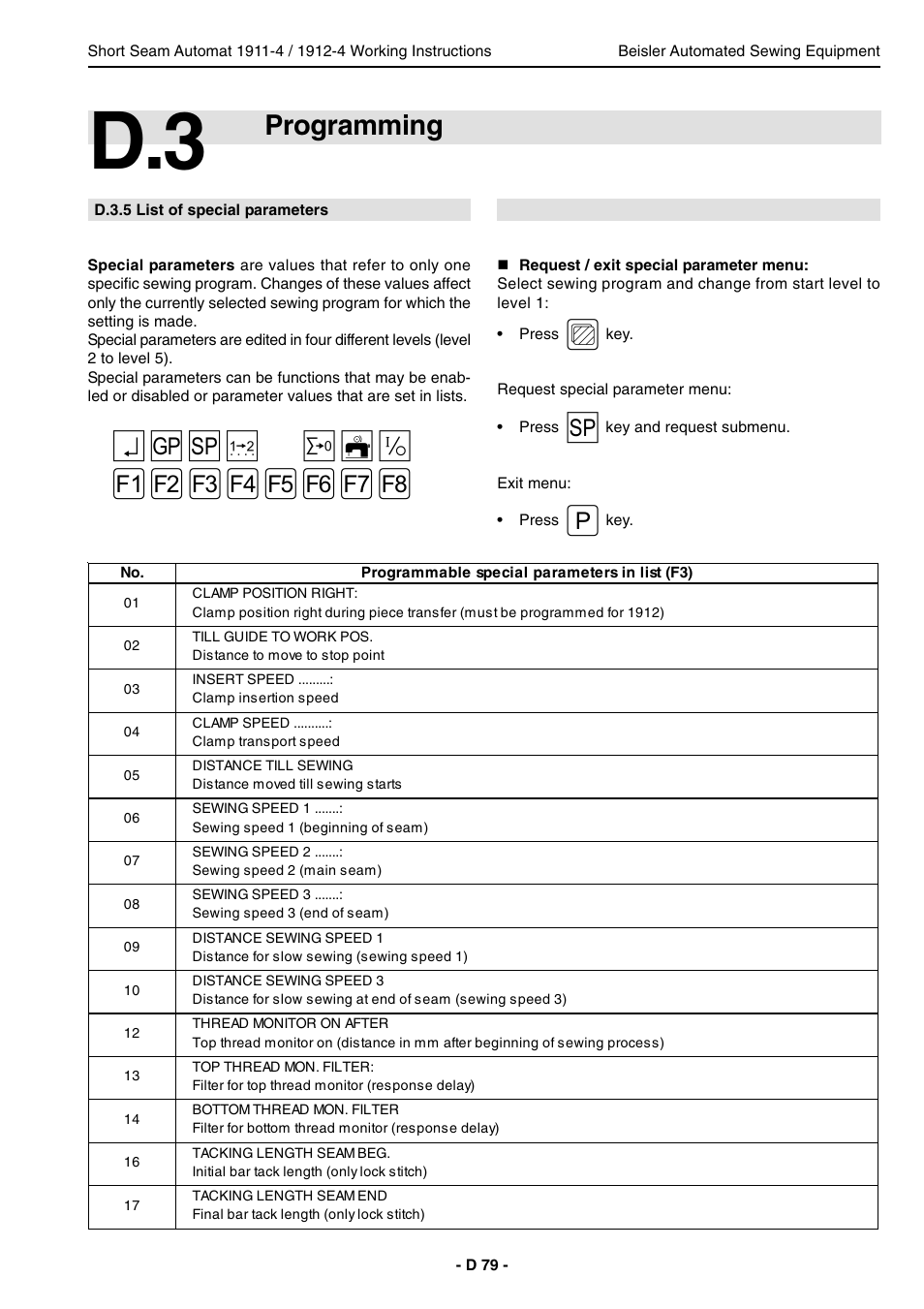 Programming | Beisler 1911-4 User Manual | Page 79 / 88