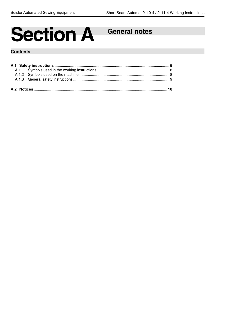 Beisler 2111-4 User Manual | Page 4 / 88