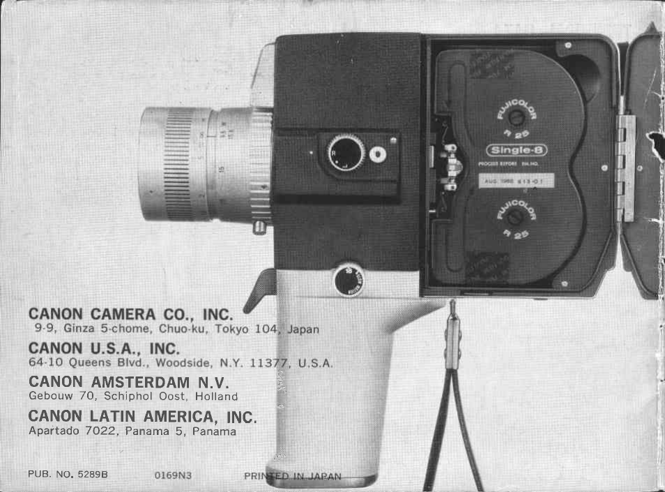 Manually operated aperture | Canon 518 Single -8 User Manual | Page 24 / 42