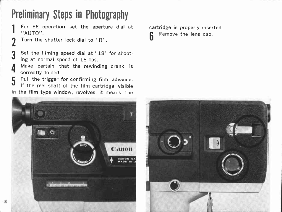 Checking of batteries | Canon 518 Single -8 User Manual | Page 8 / 42