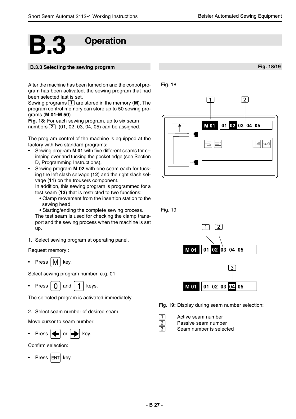 Operation | Beisler 2112-4 User Manual | Page 27 / 102