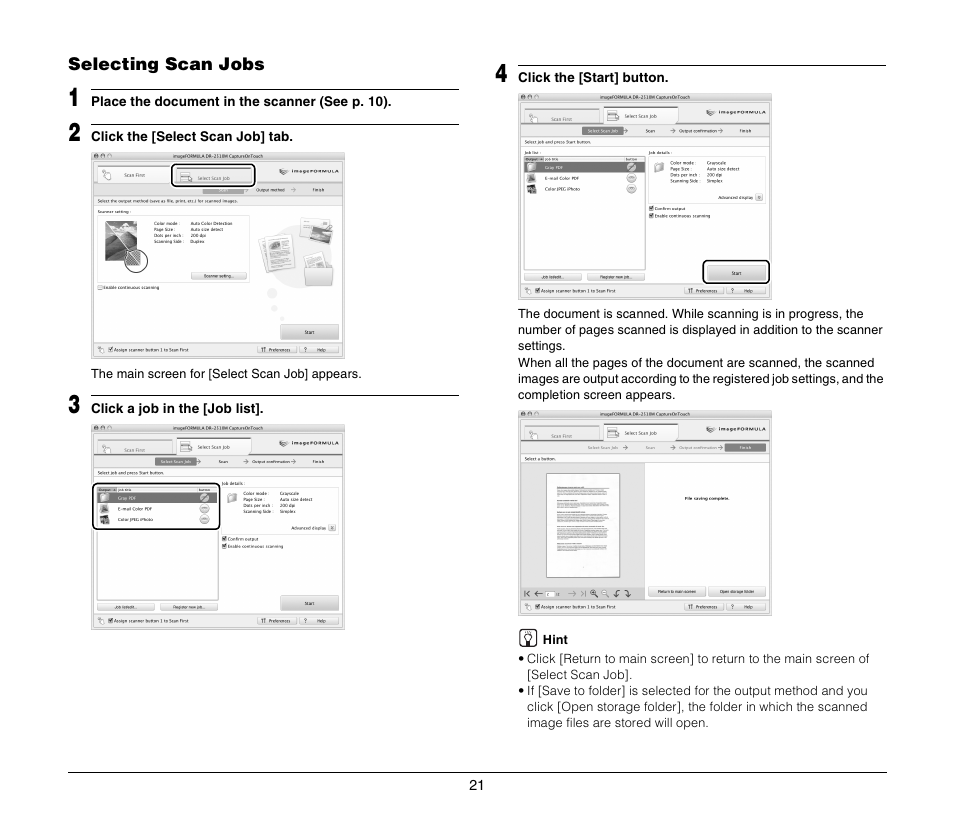 Canon IMAGEFORMULA DR-2010M User Manual | Page 25 / 36