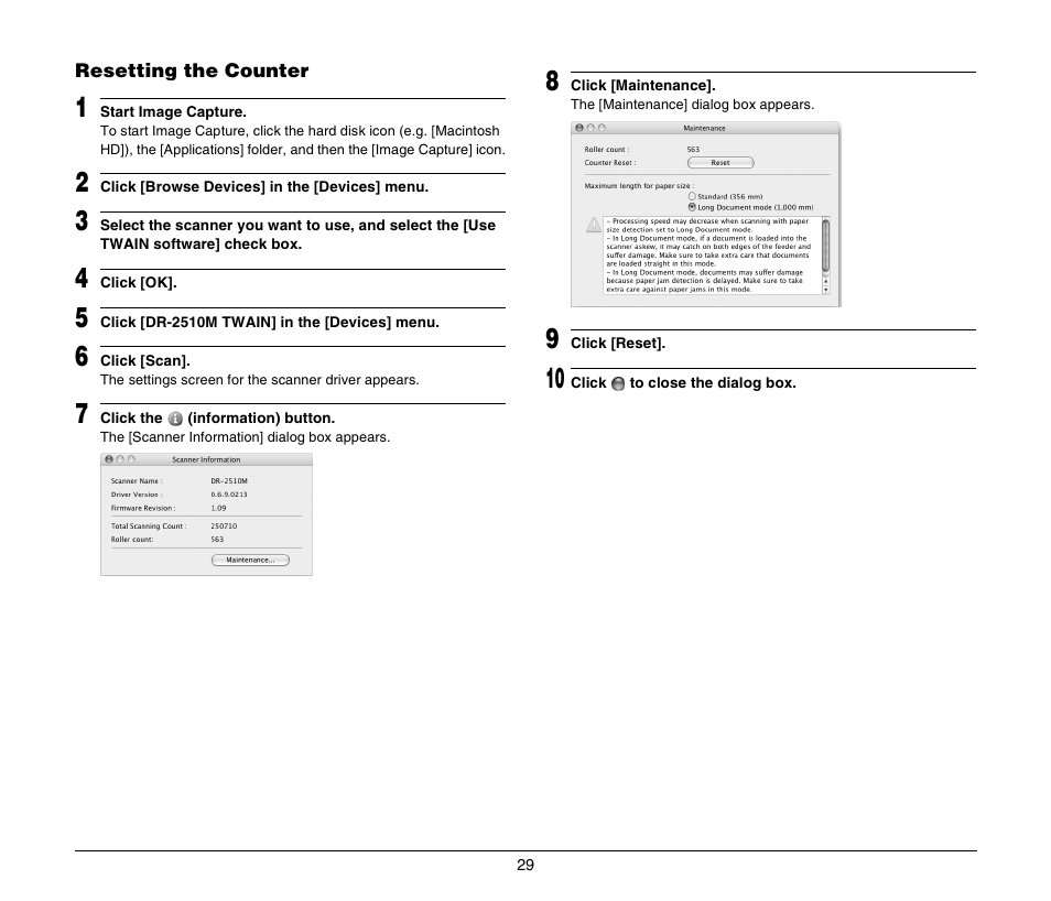 Canon IMAGEFORMULA DR-2010M User Manual | Page 33 / 36