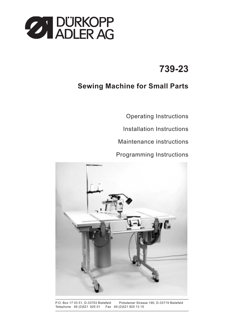 Beisler 739-23-1 Manual User Manual | 26 pages