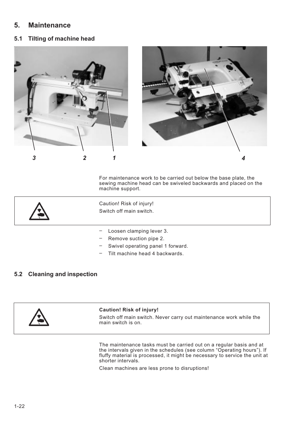 Maintenance | Beisler 739-23-1 Manual User Manual | Page 22 / 26