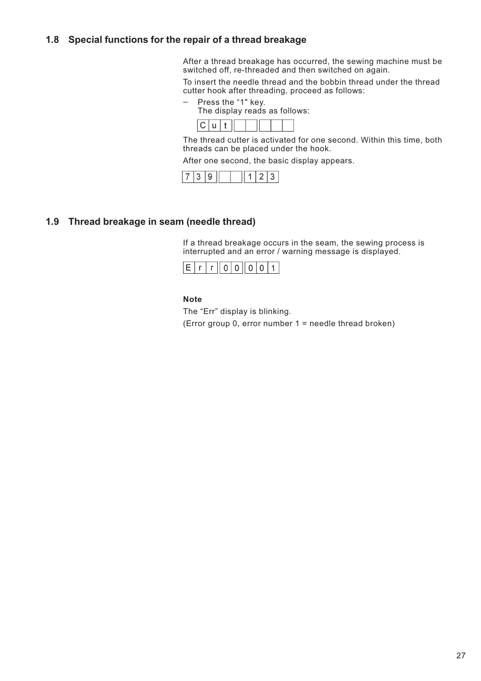 Beisler 739-23-1 Program User Manual | Page 27 / 48