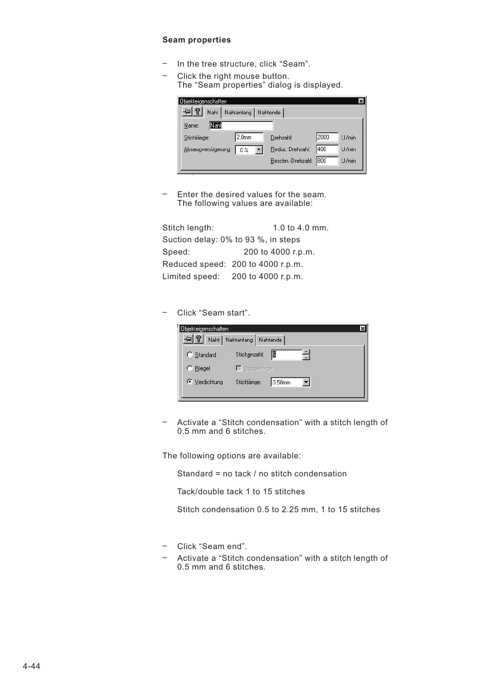 Beisler 739-23-1 Program User Manual | Page 44 / 48