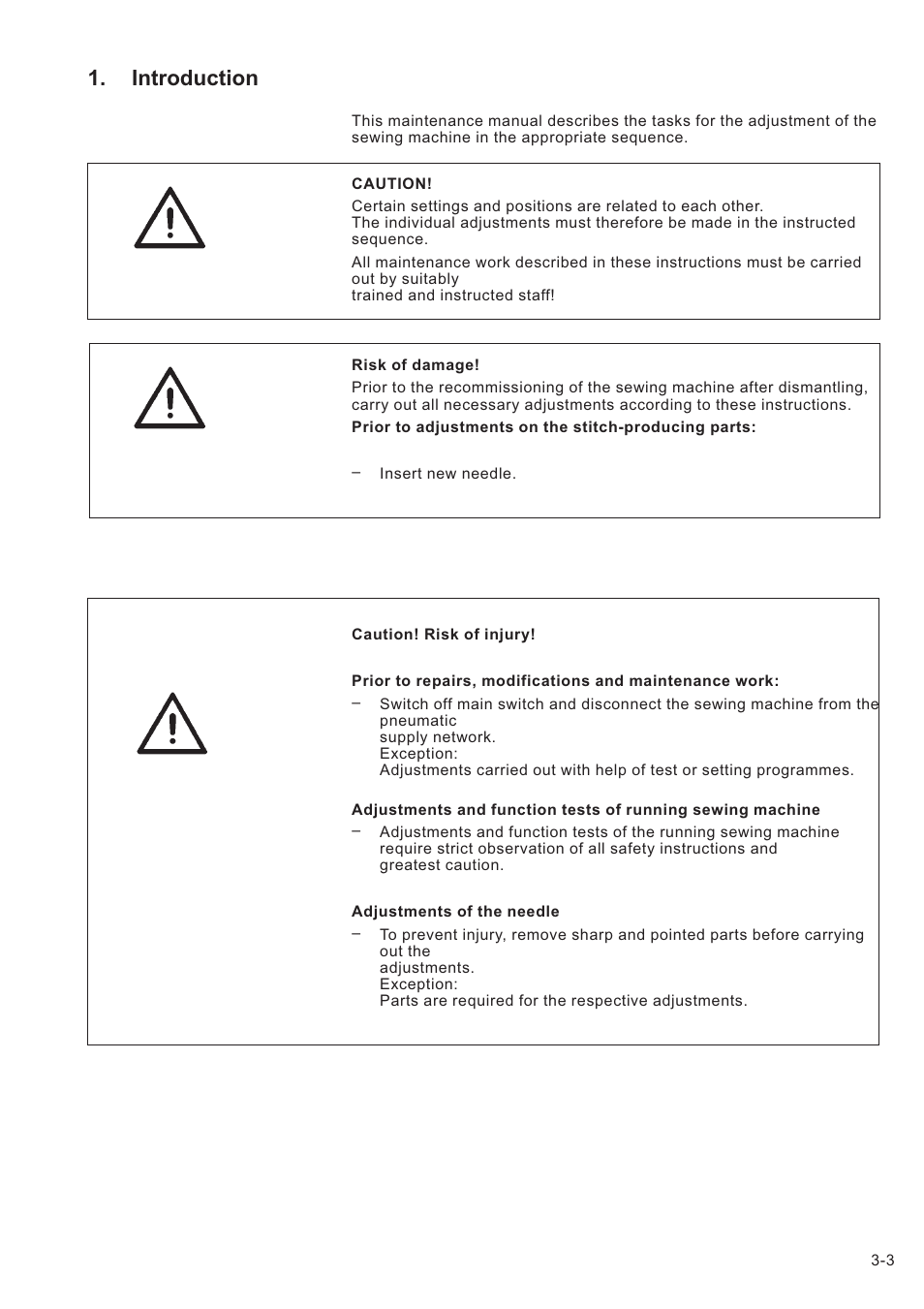 Introduction | Beisler 739-23-1 Service Manual User Manual | Page 3 / 44