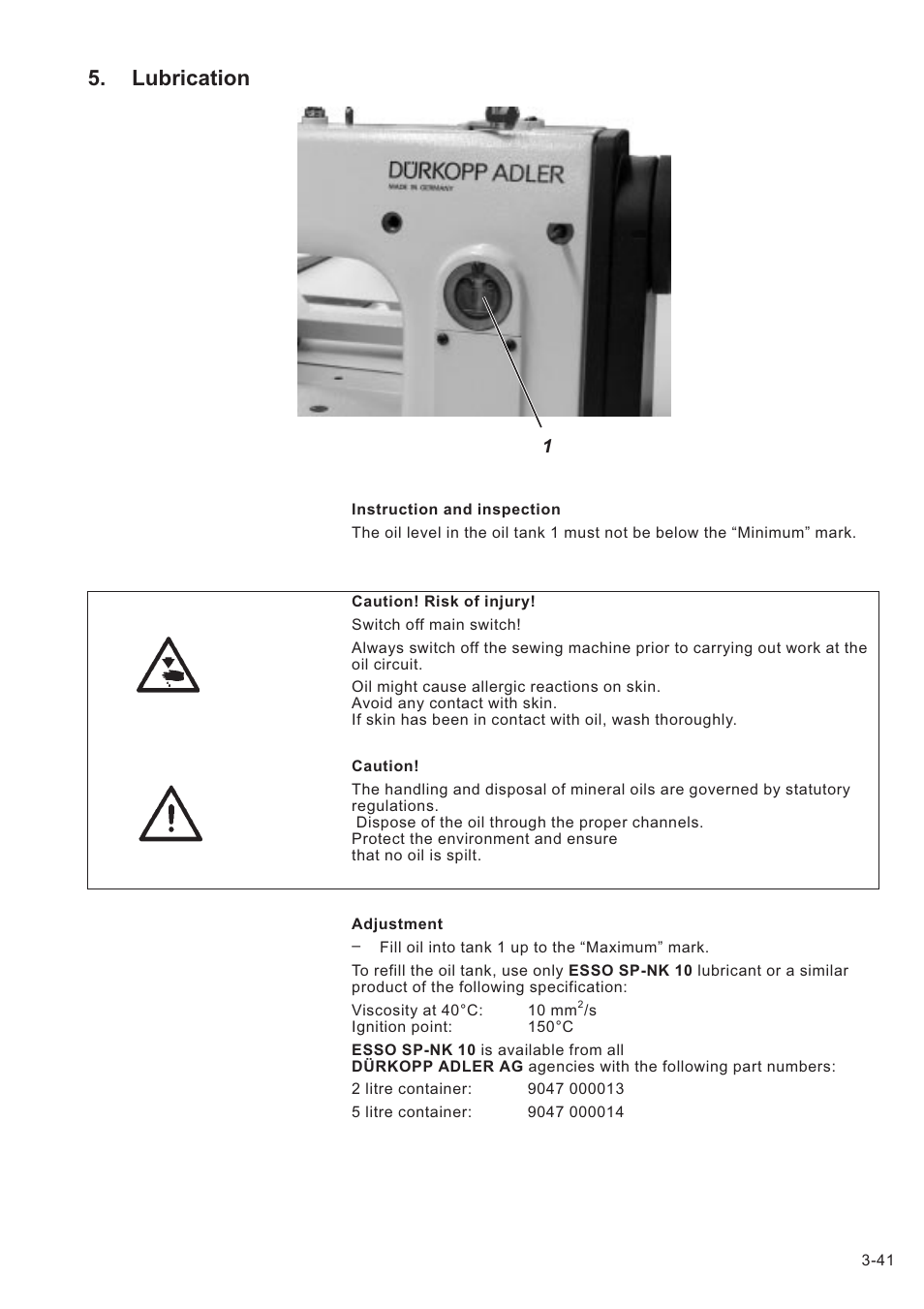 Lubrication | Beisler 739-23-1 Service Manual User Manual | Page 41 / 44