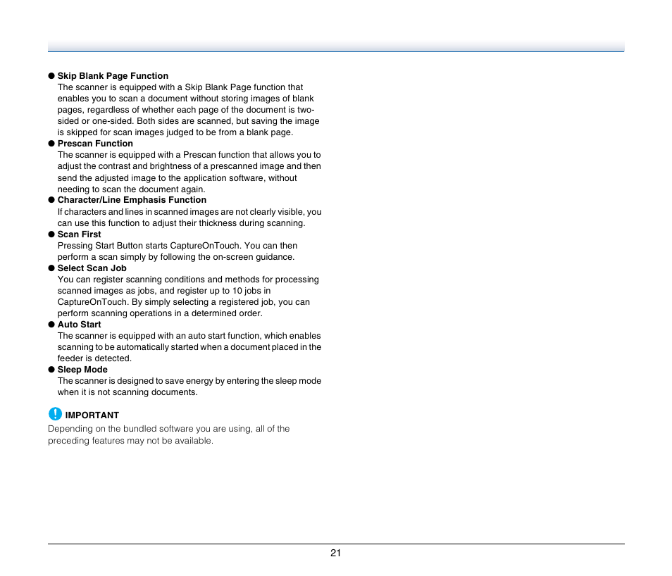 Canon IMAGE FORMULA DR-C125 User Manual | Page 21 / 106