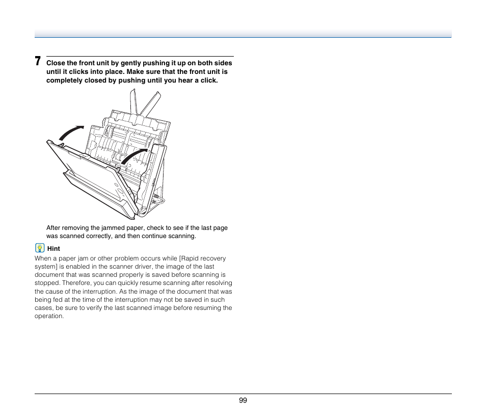 Canon IMAGE FORMULA DR-C125 User Manual | Page 99 / 106