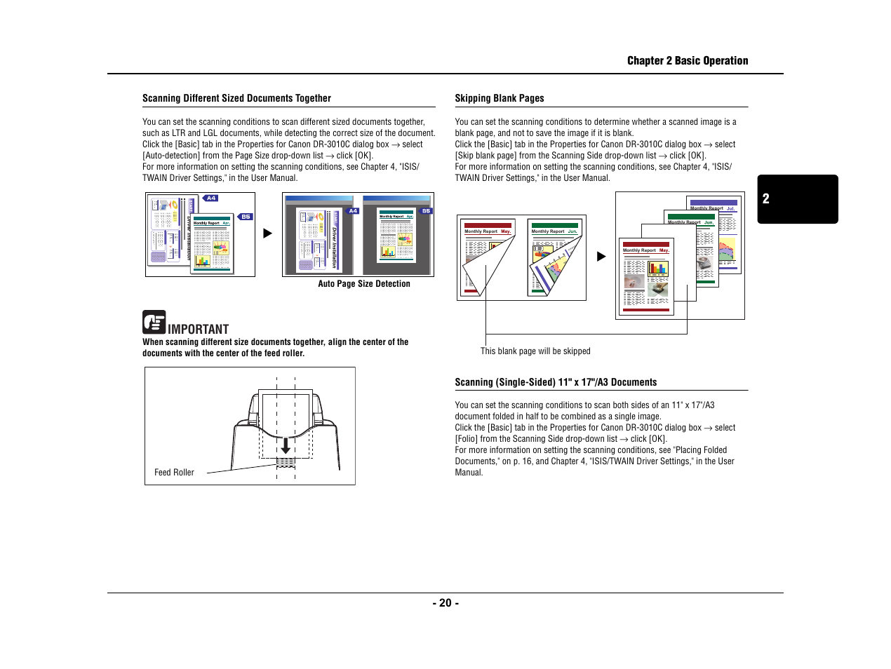 Important | Canon IMAGE FORMULA DR-3010C User Manual | Page 25 / 52