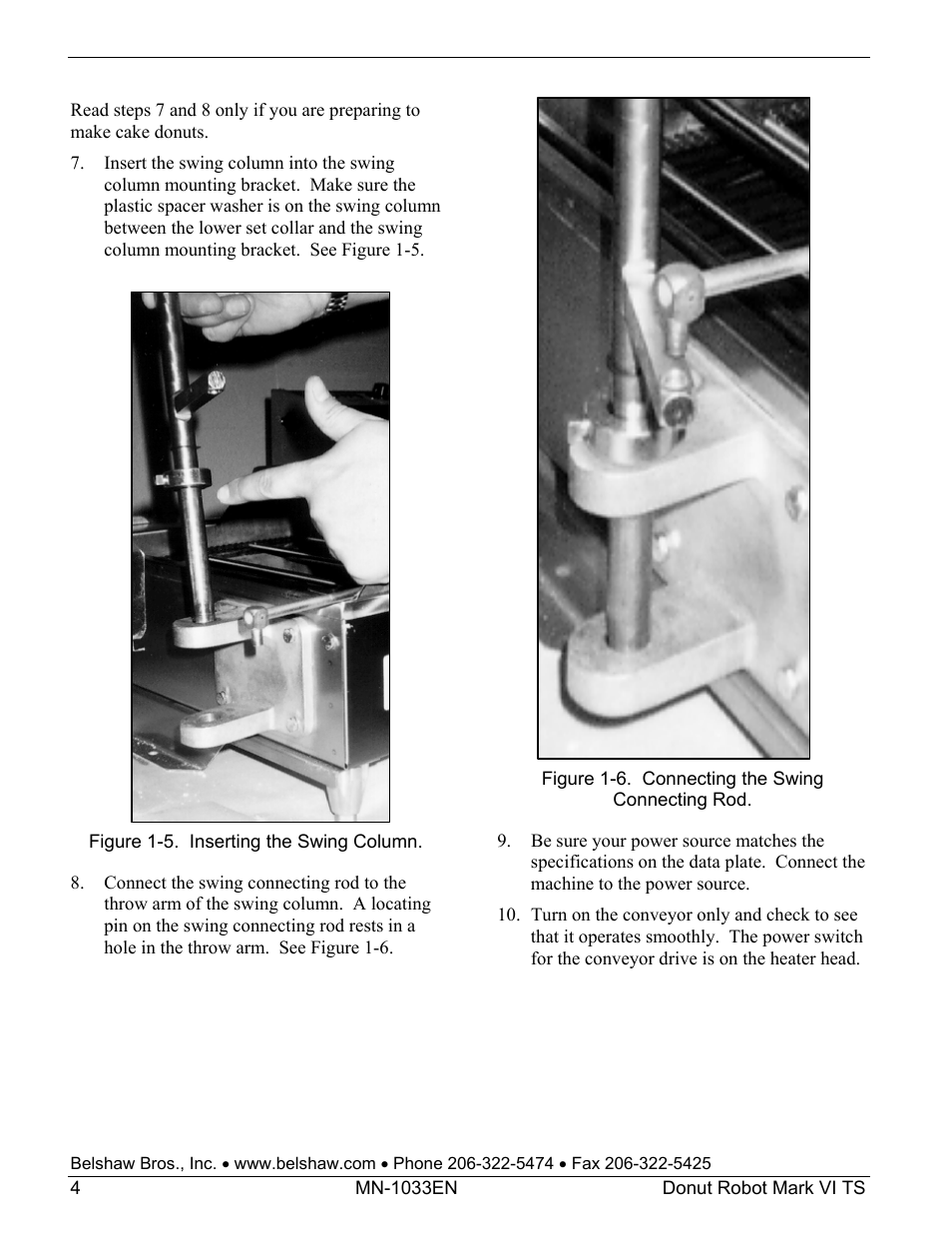 Belshaw Adamatic Mark VI Donut Robot User Manual | Page 40 / 66