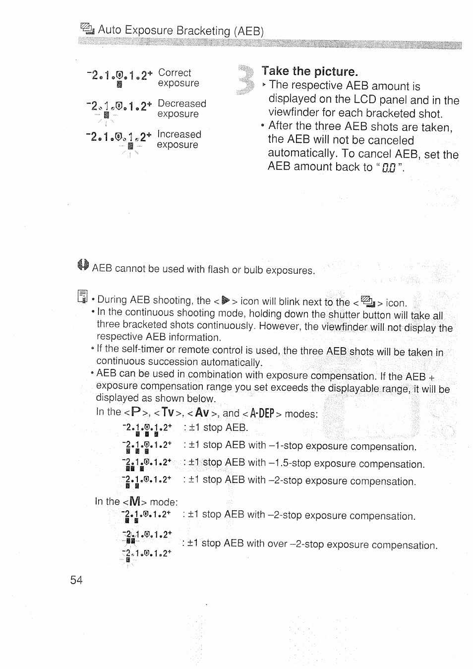 Canon EOS 3000 N User Manual | Page 54 / 83