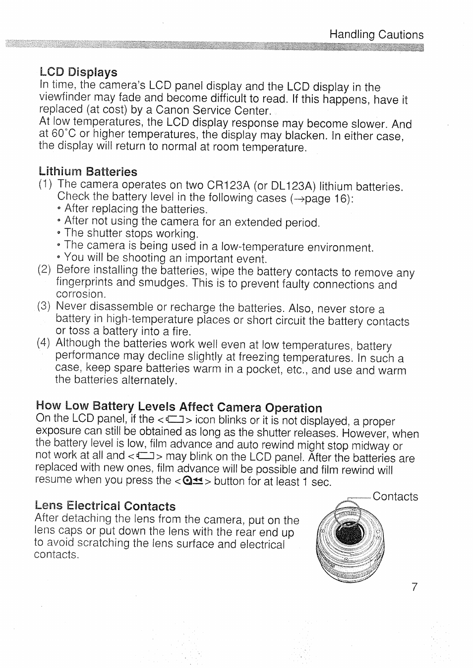 Canon EOS 3000 N User Manual | Page 7 / 83