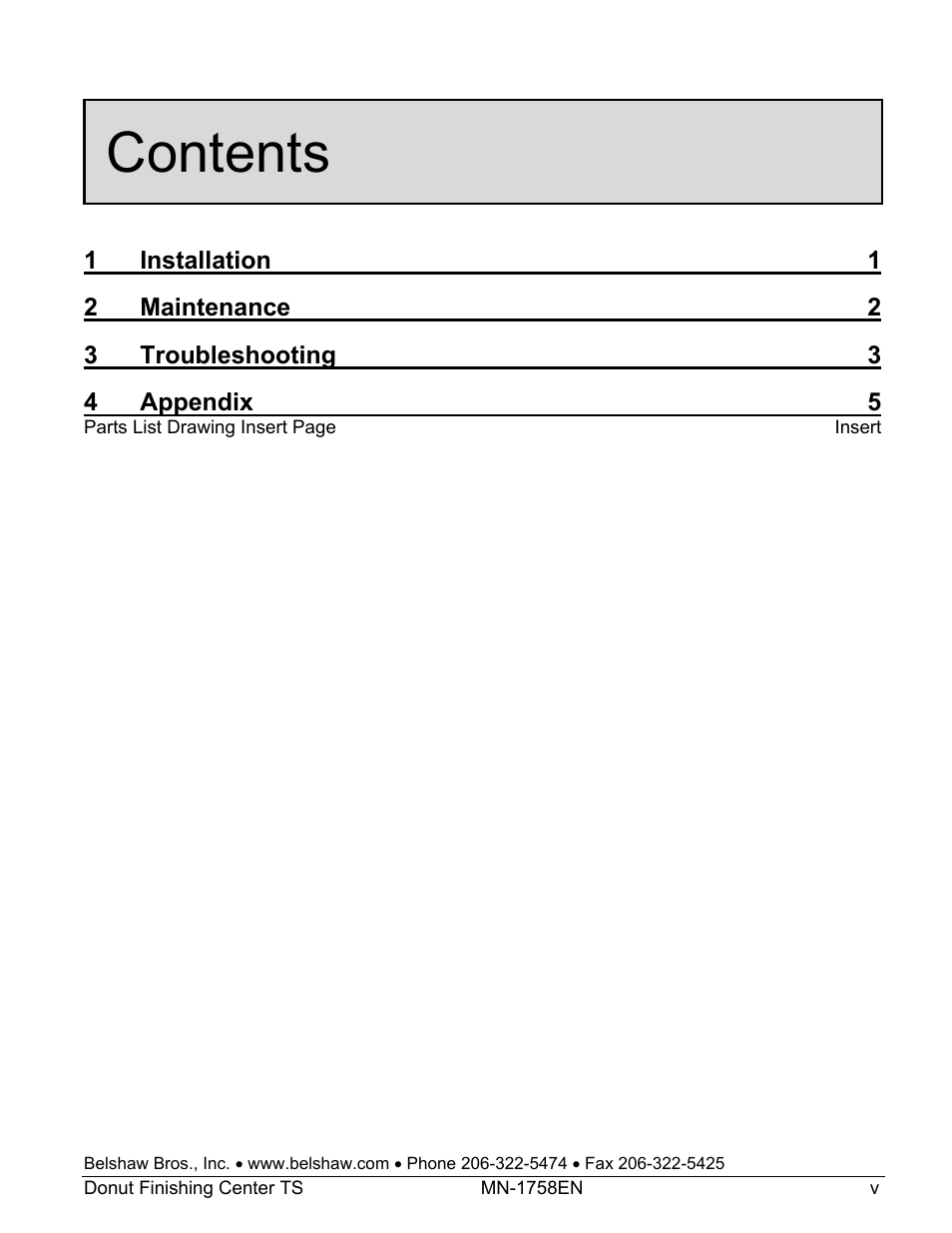 Belshaw Adamatic Donut Finishing Center User Manual | Page 13 / 19