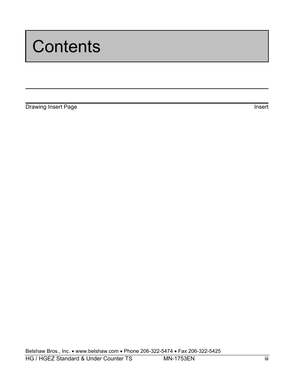 Belshaw Adamatic HG18C Glazer User Manual | Page 15 / 20