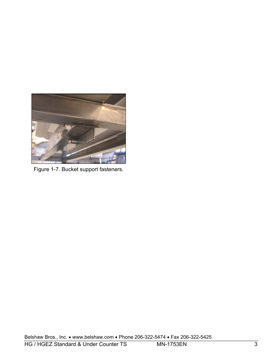 Belshaw Adamatic HG18C Glazer User Manual | Page 19 / 20