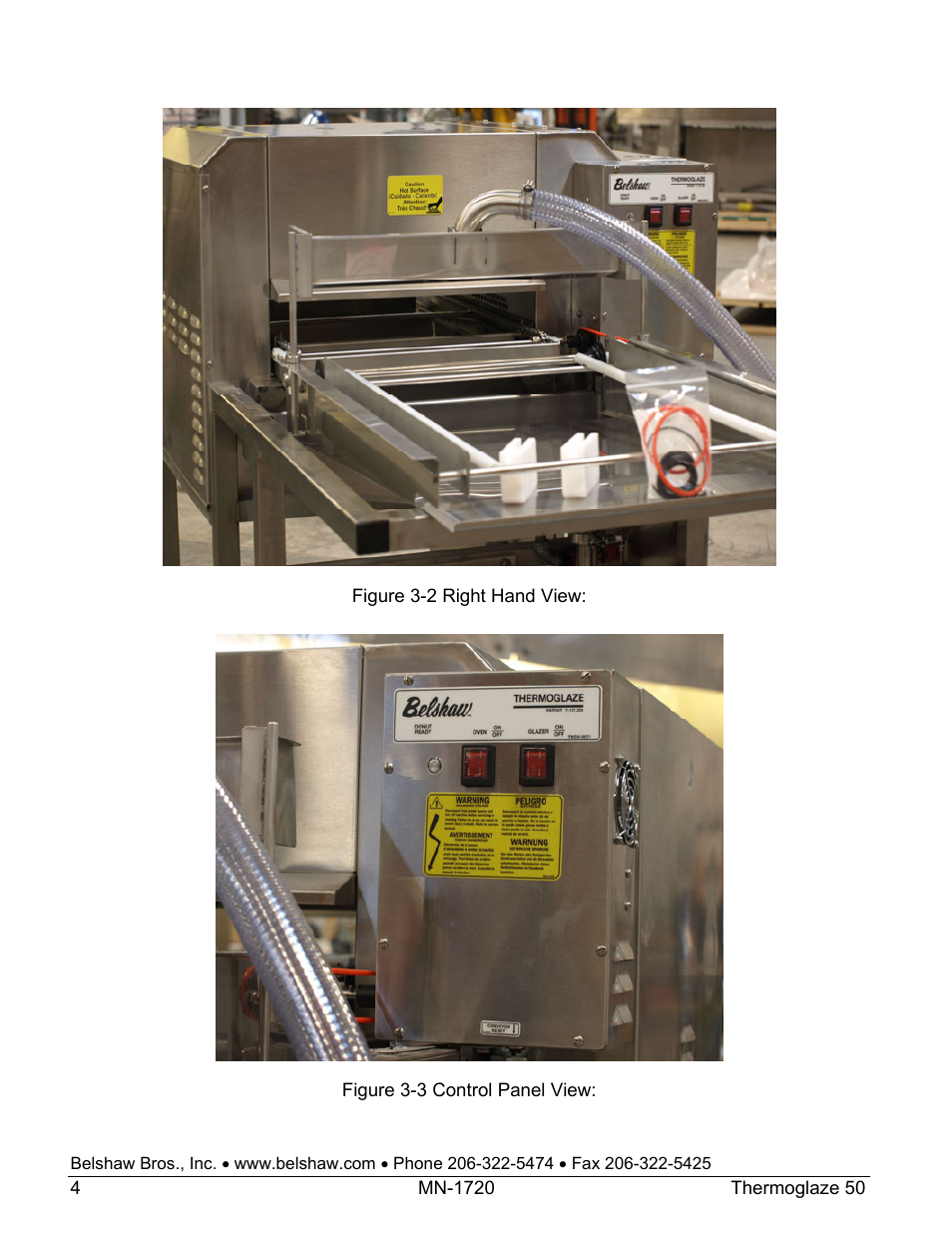 Belshaw Adamatic TG50 Thermoglaze User Manual | Page 10 / 39