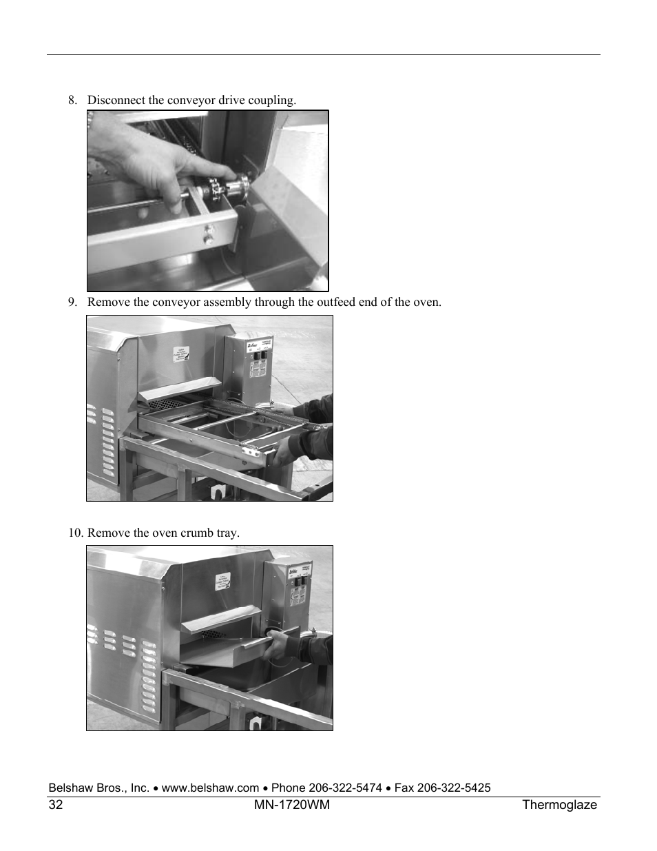 Belshaw Adamatic TG50 Thermoglaze User Manual | Page 38 / 39