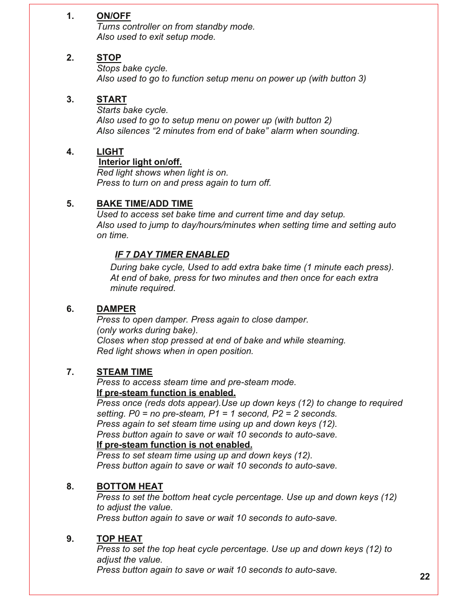 Belshaw Adamatic Harmony Deck Oven User Manual | Page 23 / 54