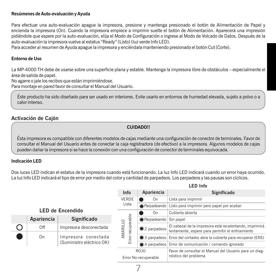 Bematech MP-4000 TH Quick Start User Manual | Page 15 / 48