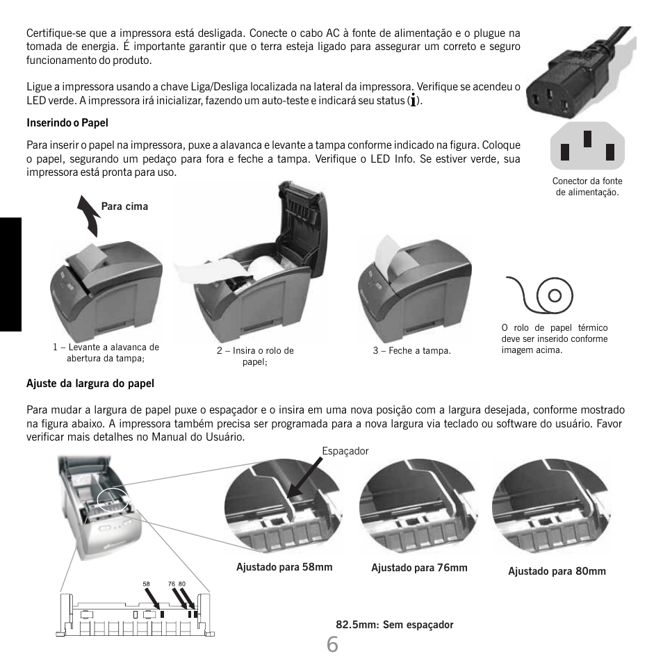 Bematech MP-4000 TH Quick Start User Manual | Page 22 / 48