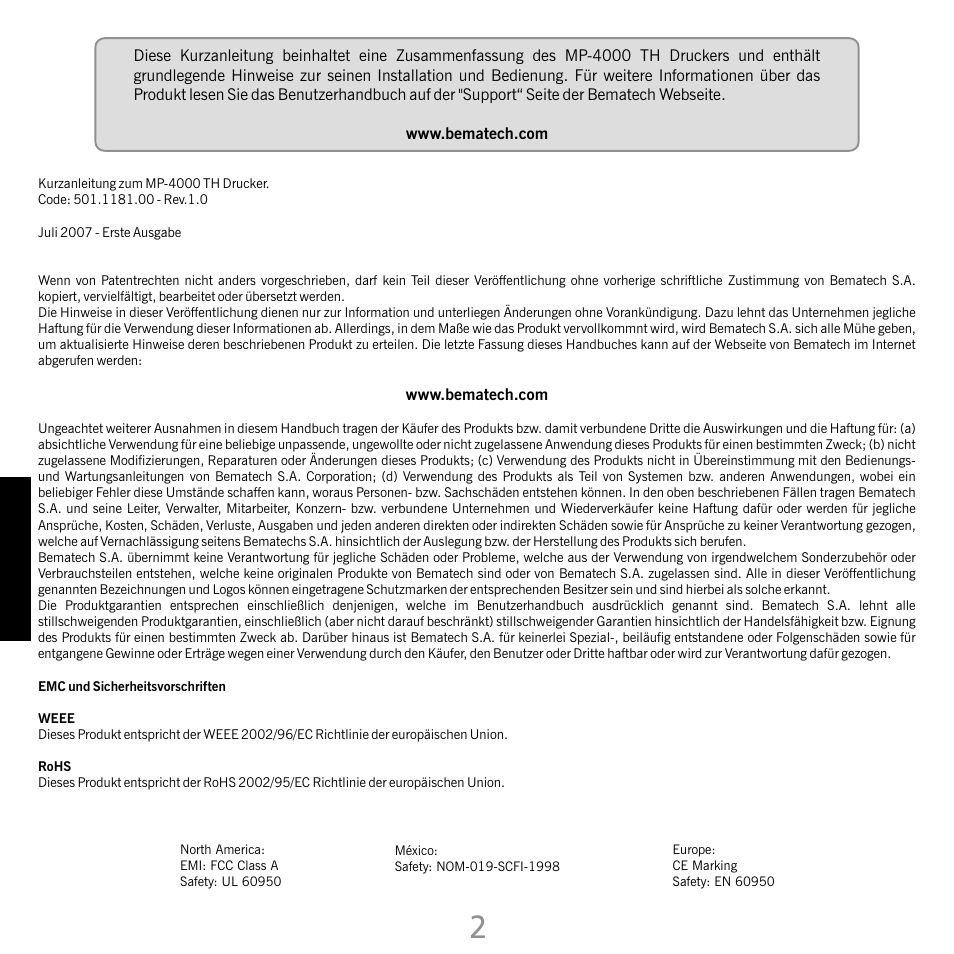 Bematech MP-4000 TH Quick Start User Manual | Page 26 / 48