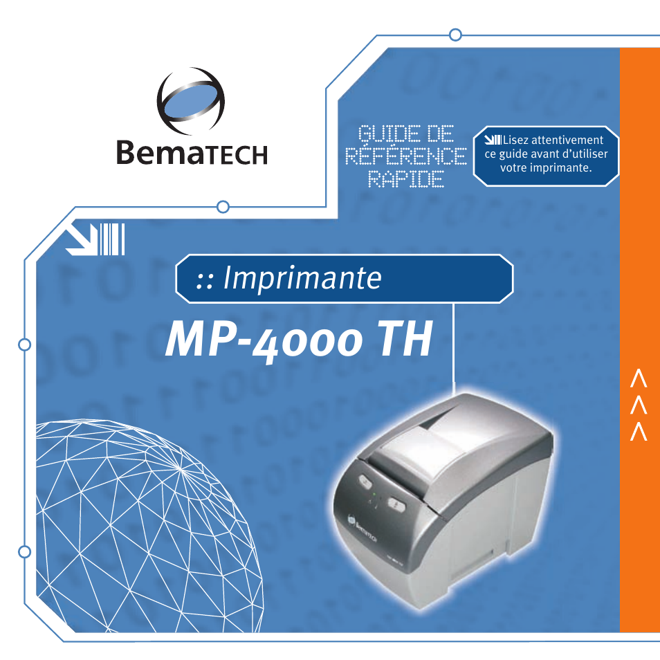 Mp-4000 th, Imprimante | Bematech MP-4000 TH Quick Start User Manual | Page 41 / 48