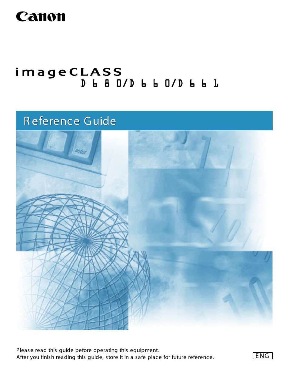Canon D680 User Manual | 82 pages
