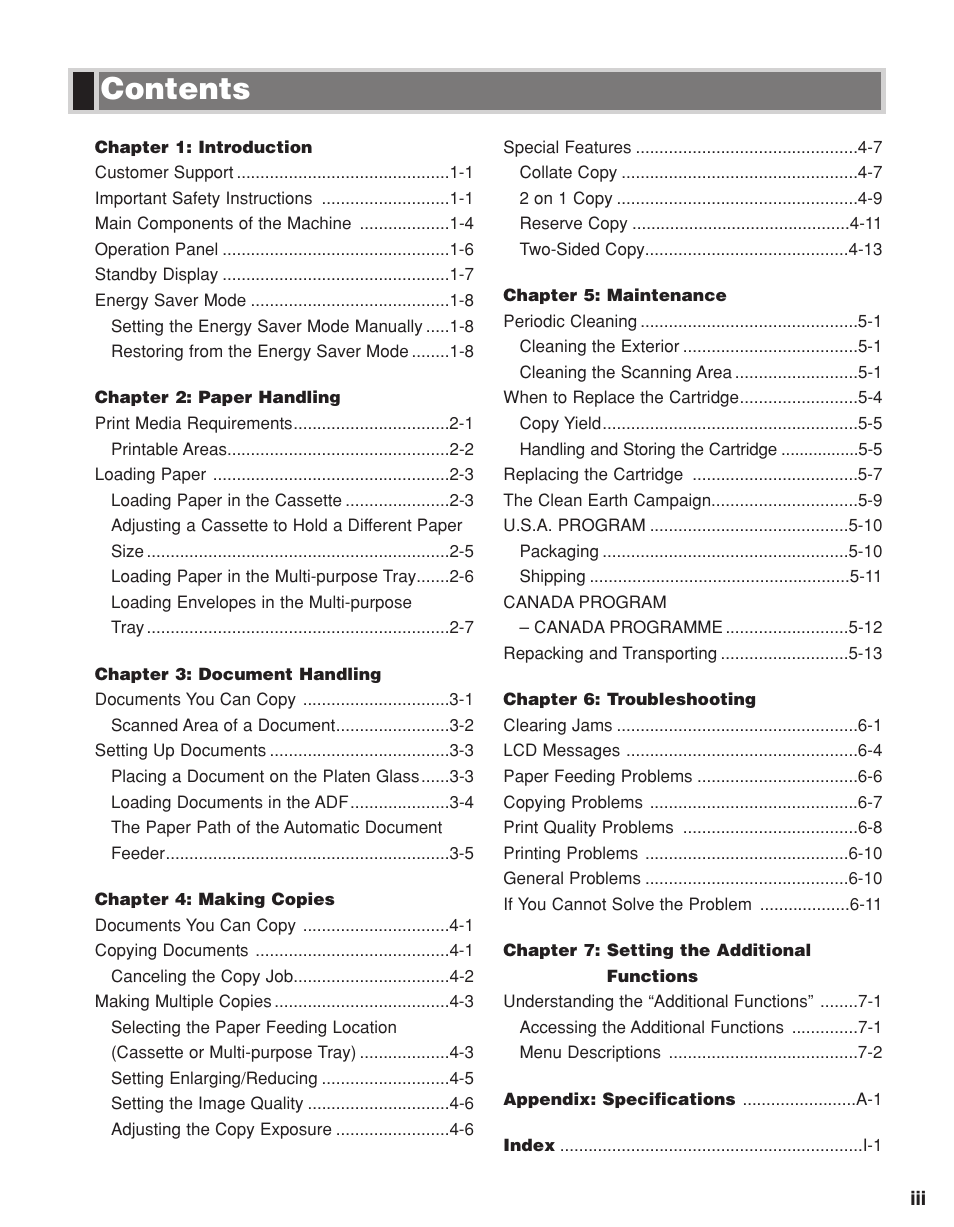 Canon D680 User Manual | Page 4 / 82