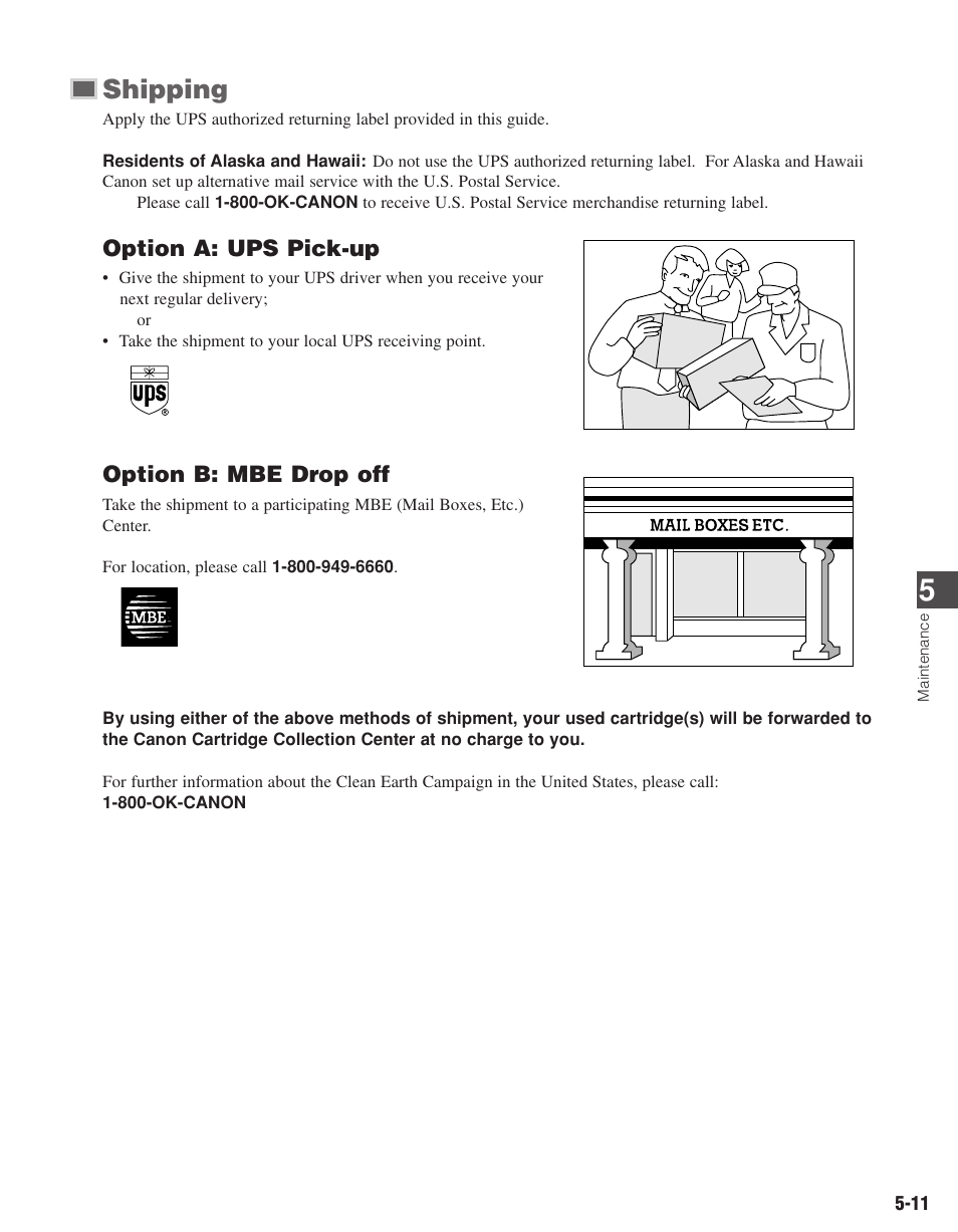 Shipping | Canon D680 User Manual | Page 54 / 82