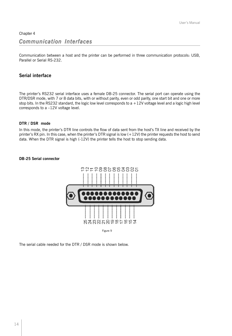 Communication interfaces | Bematech KC-4112 Rev.1.1 User Manual | Page 14 / 52