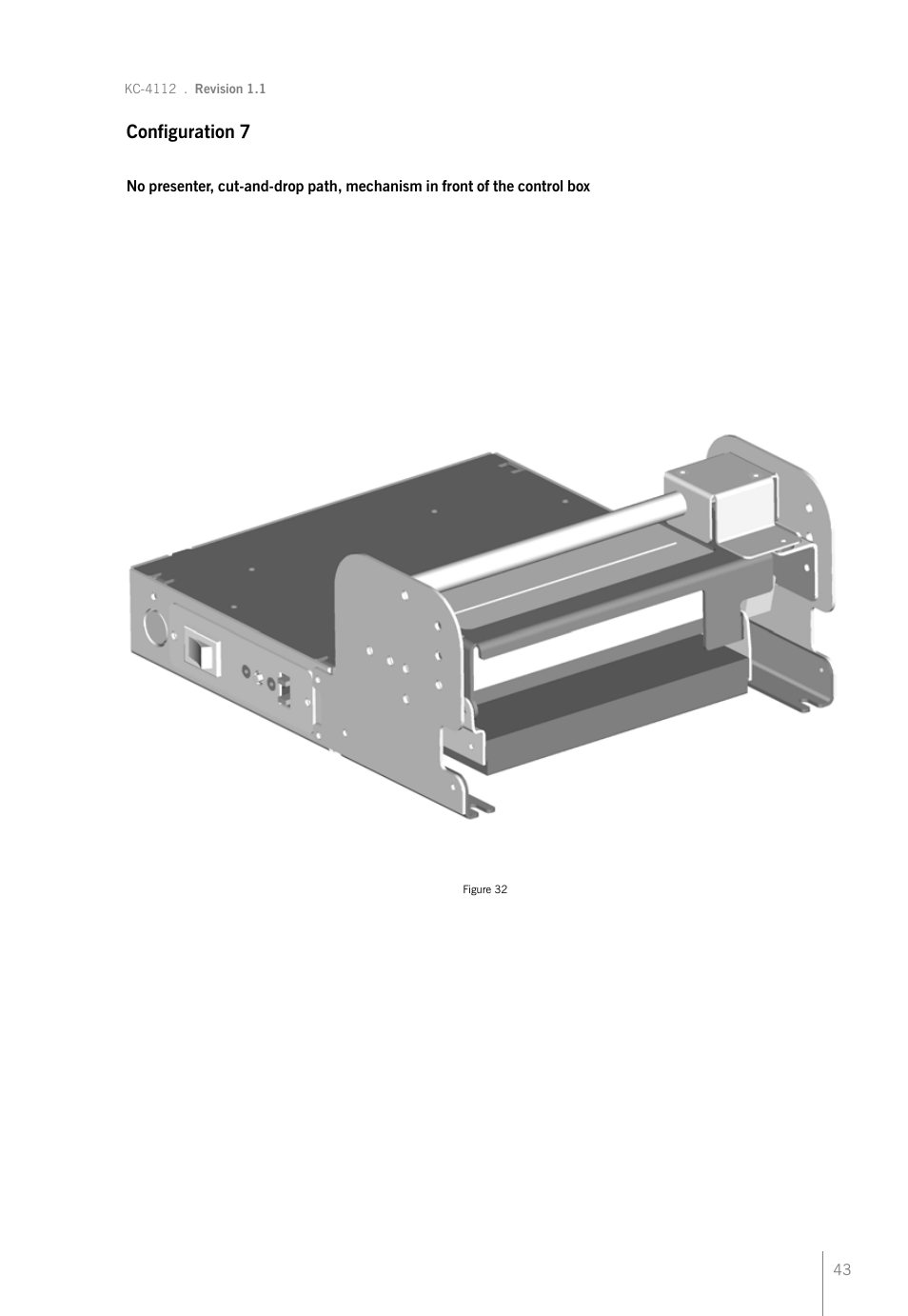 Configuration 7 | Bematech KC-4112 Rev.1.1 User Manual | Page 43 / 52