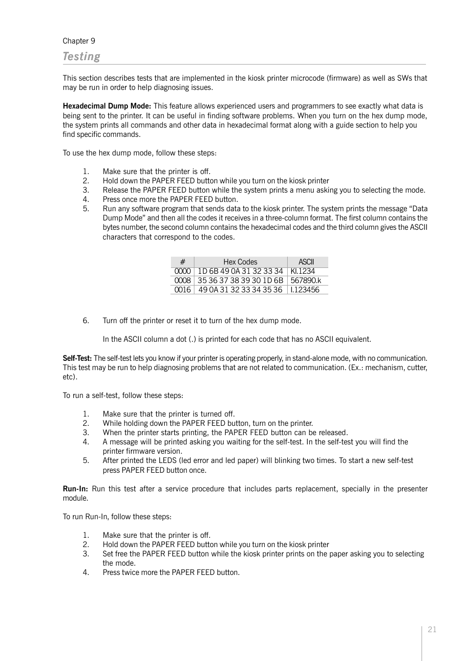 Bematech KC-4112 Rev.1.0 User Manual | Page 21 / 56