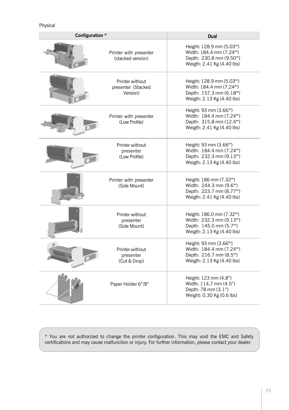 Bematech KC-4112 Rev.1.0 User Manual | Page 39 / 56