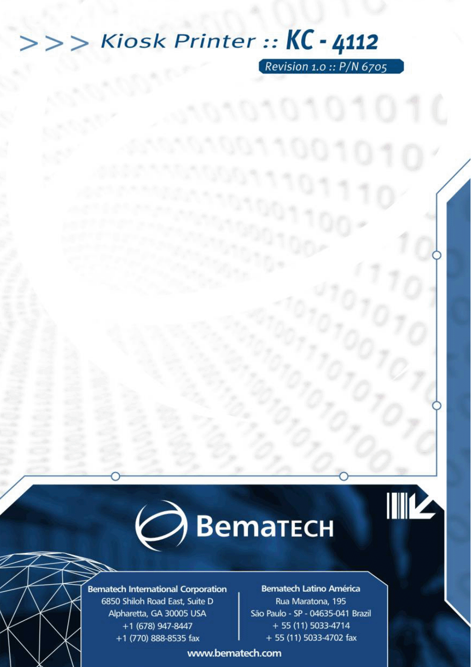 Bematech KC-4112 Rev.1.0 User Manual | Page 56 / 56