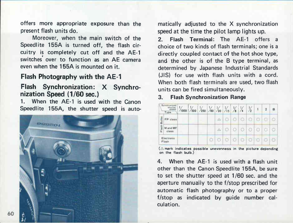 Canon AE-1 User Manual | Page 60 / 138