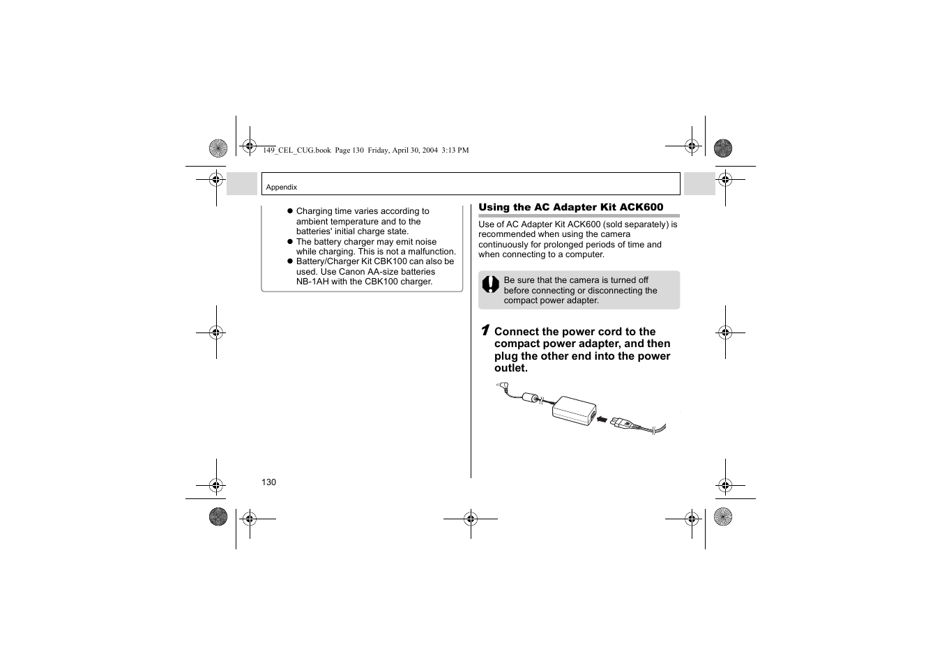 Canon A85 User Manual | Page 132 / 162