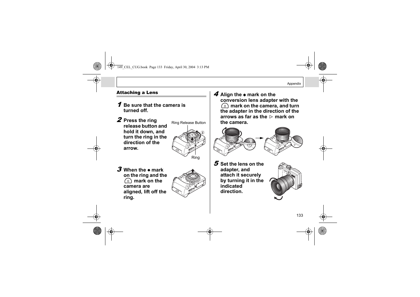 Canon A85 User Manual | Page 135 / 162